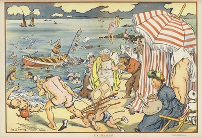 Illustration til Le Rire af Jules Abel Faivre