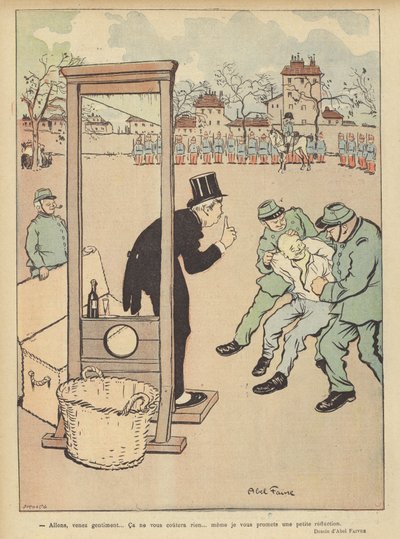 Illustration til Le Rire af Jules Abel Faivre