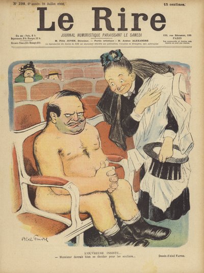 Illustration til Le Rire af Jules Abel Faivre