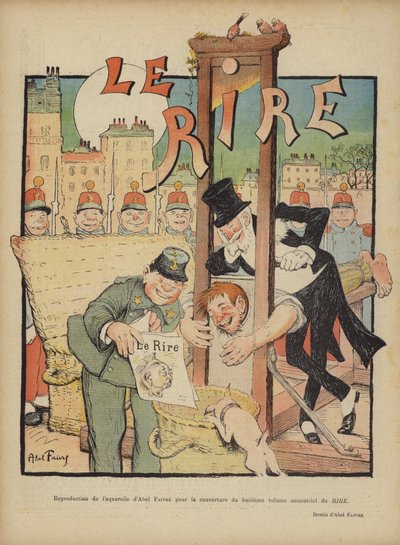 Illustration til Le Rire af Jules Abel Faivre