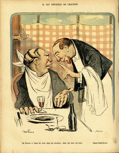 Illustration af Abel Faivre (1867-1945) i Le Rire, nr. 297 af Jules Abel Faivre