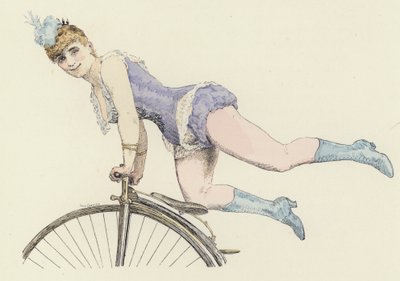 Cykelkunstner af Jules Arsene Garnier