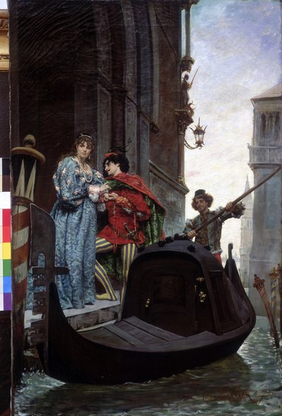 Aften i Venedig af Jules Arsene Garnier