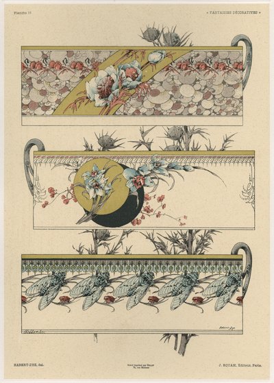 Blomster og fluer, plade 11 fra 