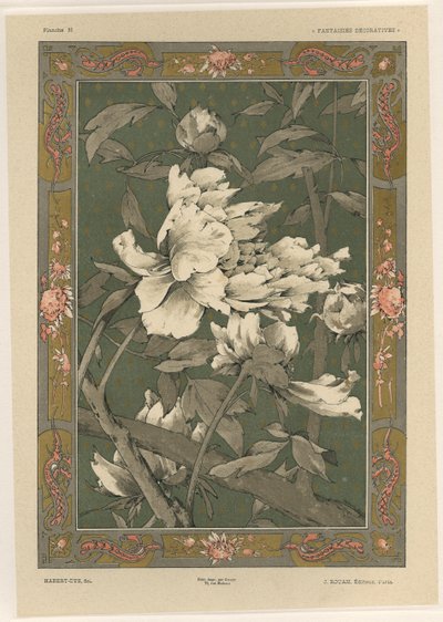 Blomster, tallerken 31 fra 