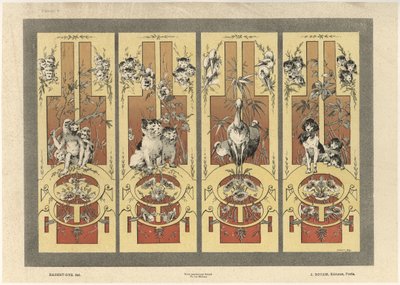 Aber, katte, hejrer og hunde, plade 3 fra 
