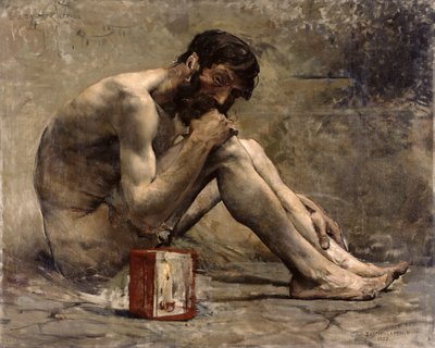 Diogenes, 1905 af Jules Bastien Lepage
