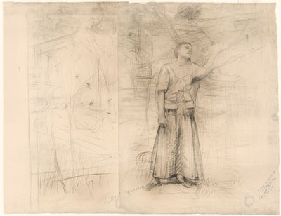 Studer for af Jules Bastien Lepage