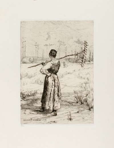 Tilbagekomsten fra marken af Jules Bastien Lepage