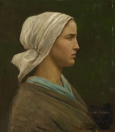 Jeanne Calvet, 1865 af Jules Breton