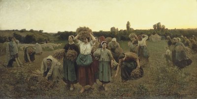 Påmindelsen om kornetterne af Jules Breton