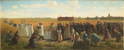 Velsignelsen af hveden i Artois af Jules Breton