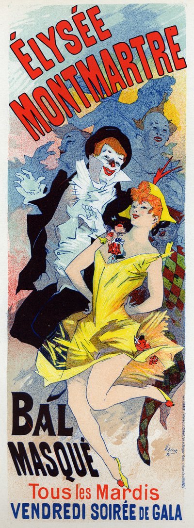 Art. Underholdning. Maskeradebal i cabaret L