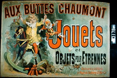Aux Buttes Chaumont, 1885dani af Jules Cheret