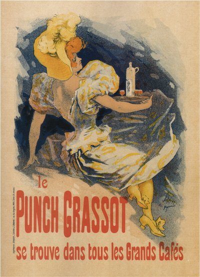 Le Punch Grassot af Jules Cheret