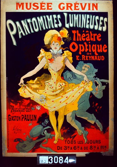 Lysende pantomimer af Jules Cheret