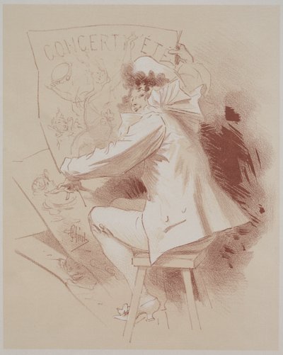 Sommerkoncert af Jules Cheret