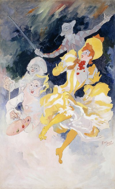 Regnbuen; Regnbuen, ca. 1894 af Jules Cheret