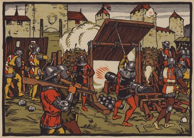 Erobring af Aargau af det schweiziske forbund af Jules Courvoisier