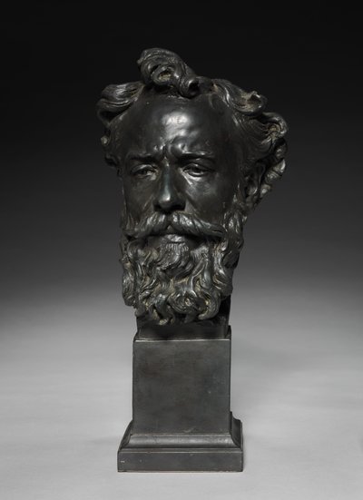 Leder af Alphonse Legros af Jules Dalou
