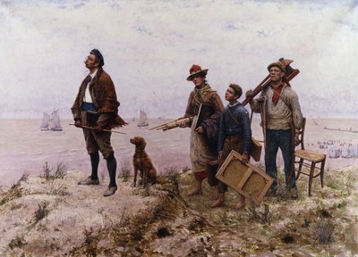 En amatørmaler; En amatørmaler, af Jules Denneulin