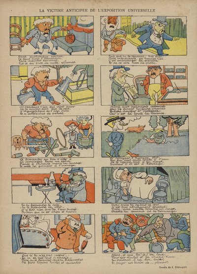 Illustration til Le Rire af Jules Depaquit