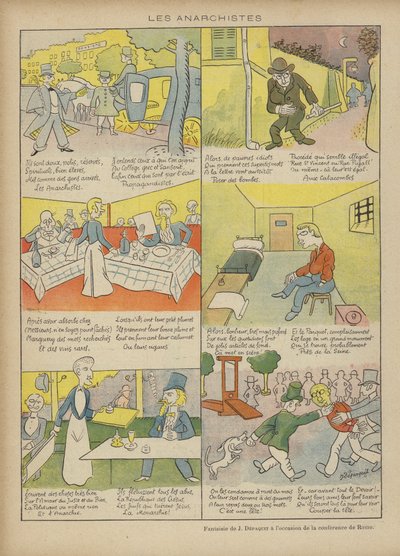 Illustration til Le Rire af Jules Depaquit