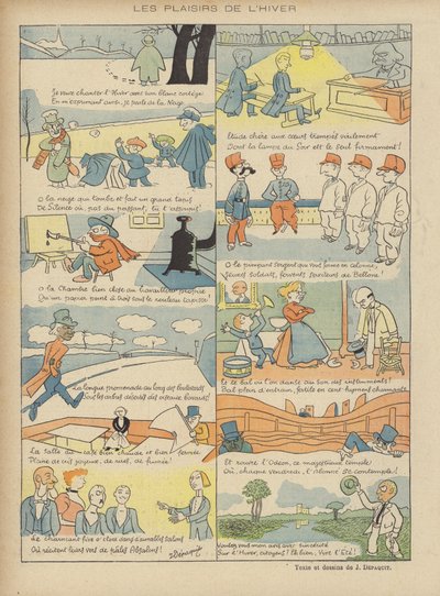 Illustration til Le Rire af Jules Depaquit