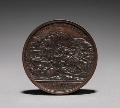 Medalje: Daniel Morgan omvendt. af Jules Dupré