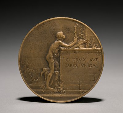 Medalje bagside, 1800-tallet. af Jules Dupré