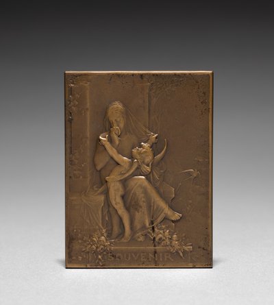 Medaljon forside. af Jules Dupré