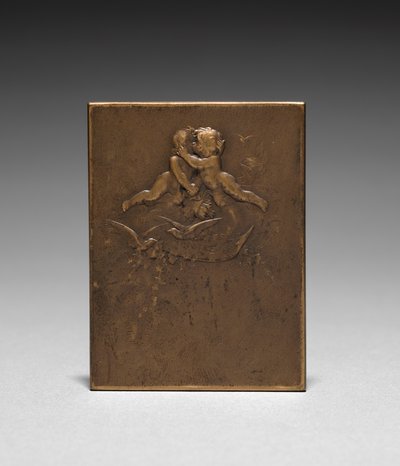 Medaljon omvendt. af Jules Dupré