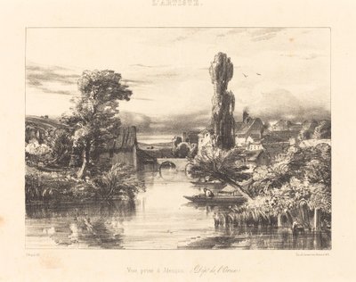 Udsigt ved Alençon af Jules Dupré