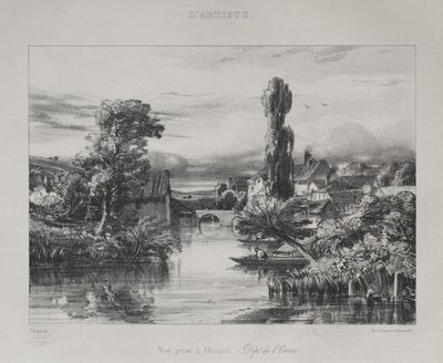 Udsigt nær Alençon af Jules Dupré
