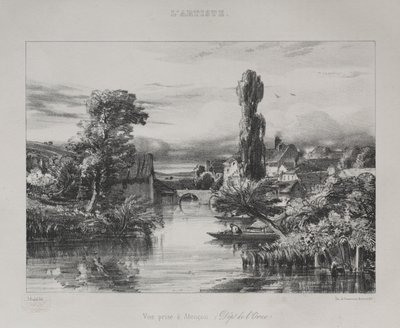 Udsigt nær Alençon af Jules Dupré