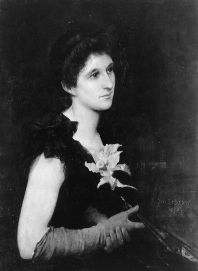 Portræt af Mrs. Charles L. Hutchinson, 1890. af Jules Elie Delaunay