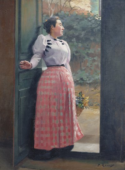 Retur fra markedet af Jules Ernest Renoux