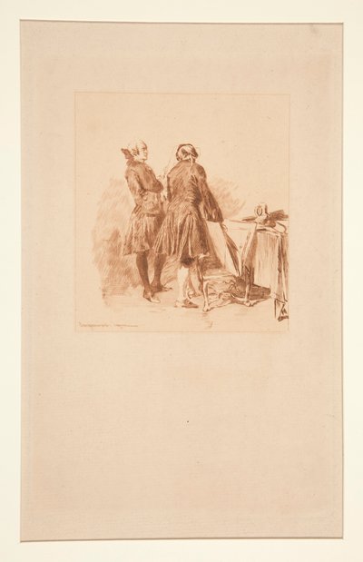 d elskere af Jules Ferdinand Jacquemart