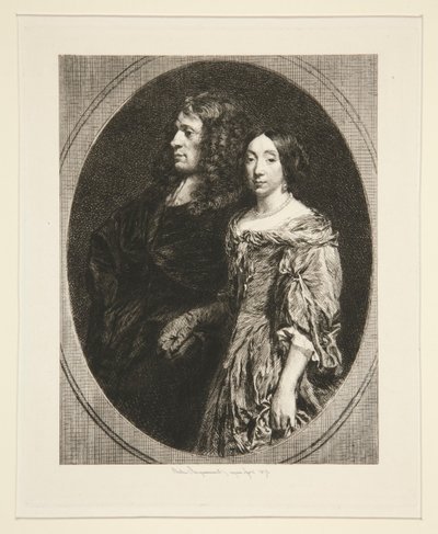Borgmester og Hustru af Jules Ferdinand Jacquemart