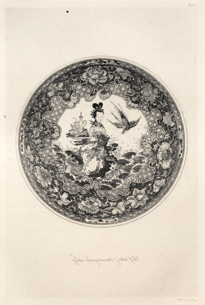 Den keramiske kunsts historie: En beskrivende og filosofisk undersøgelse af keramik... Plade V, 1877. af Jules Ferdinand Jacquemart