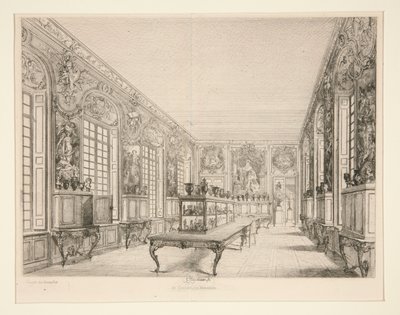 Le Cabinet des Medailles af Jules Ferdinand Jacquemart