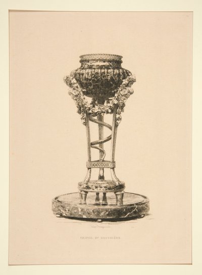 Stativ (fra Gouthiere) af Jules Ferdinand Jacquemart