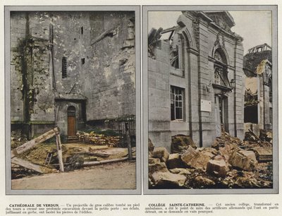 Cathedrale de Verdun, College Sainte-Catherine af Jules Gervais Courtellemont