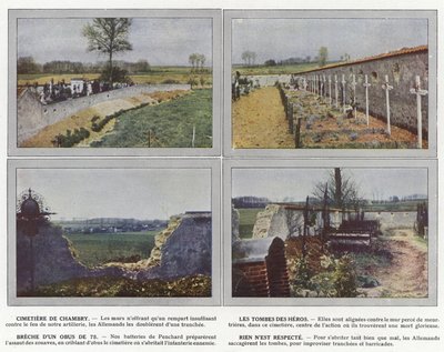 Chambry Cemetery, Les Tombes des Heros, Breche D