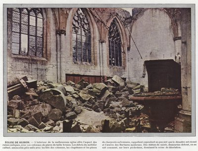 Kirken i Huiron af Jules Gervais Courtellemont
