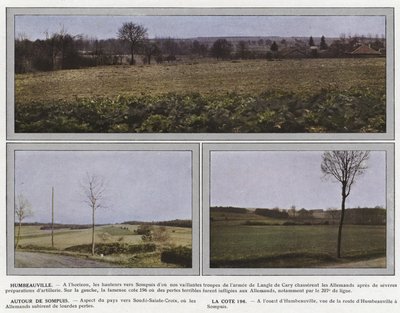 Humbeauville, Omkring Sompuis, La Cote 196 af Jules Gervais Courtellemont