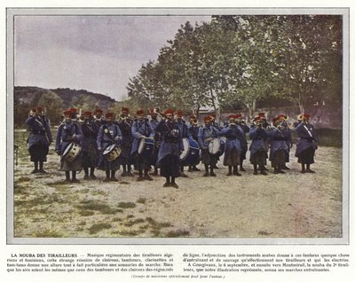 Tirailleurs Nouba af Jules Gervais Courtellemont