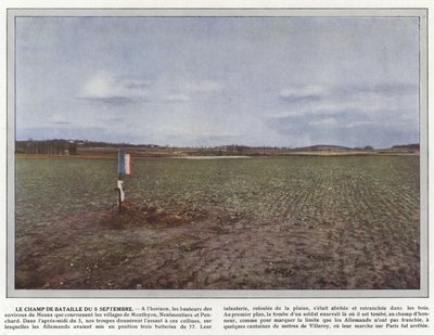 Slagmarken den 5. september af Jules Gervais Courtellemont
