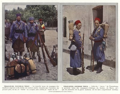 Træfninger, Nyt Outfit, Træfninger, Gammelt Outfit af Jules Gervais Courtellemont