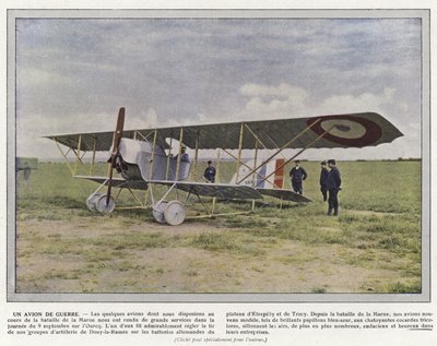 Et krigsfly af Jules Gervais Courtellemont